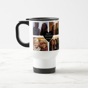 Best Friend in the World Custom Photo Travel Mug