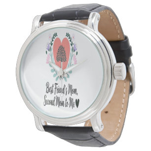 Best Friend is Mom Personalized Watch Gift for Mot