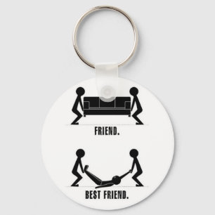 Best Friend Keychain