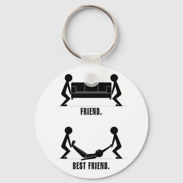 Best Friend Keychain (Front)