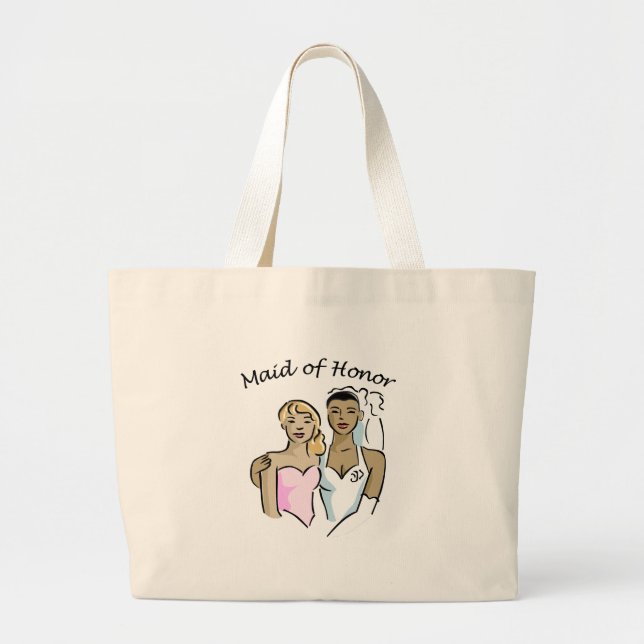 Best Friend Large Tote Bag (Front)