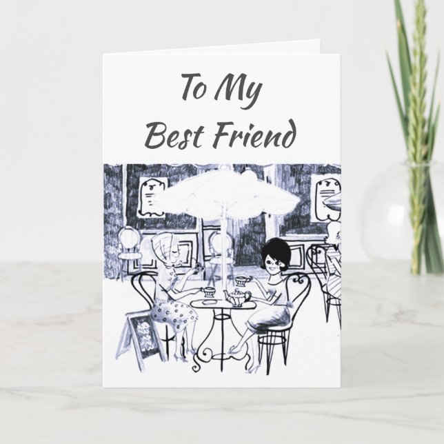 **BEST FRIEND** LET'S CELEBRATE OUR "BIRTHDAY" CARD (Front)