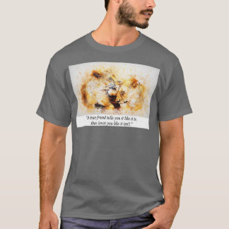 Best Friend Lions Quotation T-Shirt