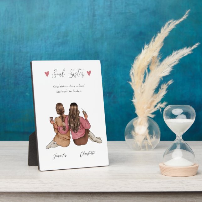 Best Friend Personalized Plaque (Side)
