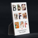 Best Friend Photo Collage Personalized BFF Photo  Plaque<br><div class="desc">Best Friend Photo Collage Personalized BFF Photo</div>