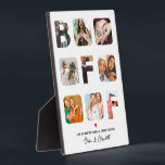 Best Friend Photo Collage Personalized BFF Photo  Plaque<br><div class="desc">Best Friend Photo Collage Personalized BFF Photo</div>