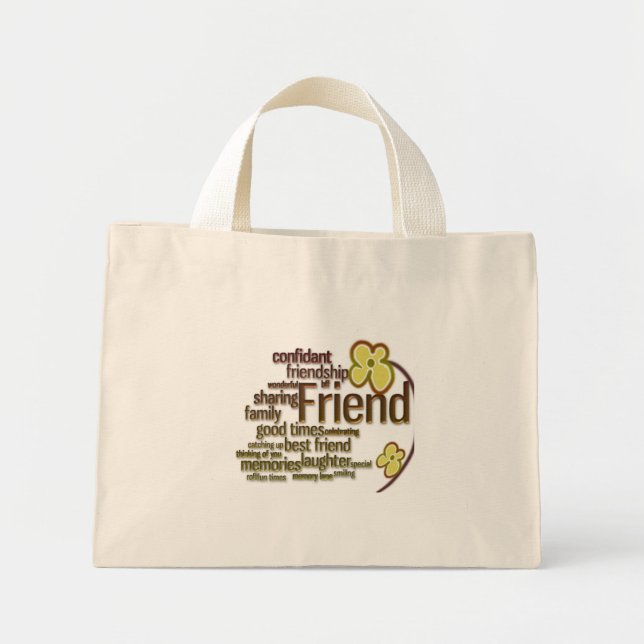 Best Friend Quotes Bag (Front)