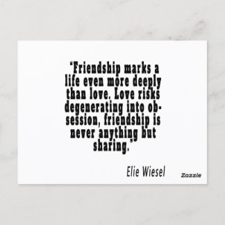 Best Friend Quotes friendship motivational phrases Postcard