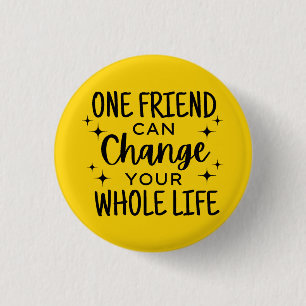 Best Friends 1 Inch Round Button