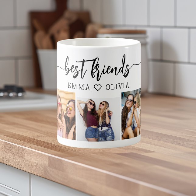 Best Friends 3 Photo Collage Keepsake Coffee Mug (Creator Uploaded)