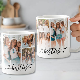 Best Friends Besties Photo Coffee Mug