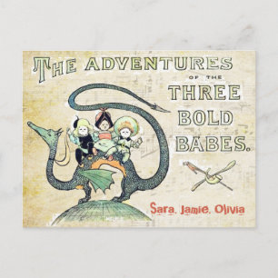 Best Friends BFF Dragon 3 Bold Babes Postcard