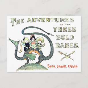 Best Friends BFF Dragon 3 Bold Babes Postcard