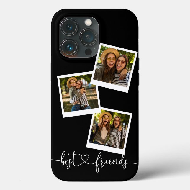 Best Friends BFF Friendship Photo Collage Case-Mate iPhone Case (Back)