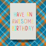 Best Friend's Birthday Card with Poem<br><div class="desc">The "Best Friend's Birthday Card with Poem" is a perfect blend of simplicity and heartfelt sentiment. The front of the card features a simple yet elegant birthday font that sets the stage for the meaningful message inside. Opening the card reveals a long and touching poem dedicated to your best friend....</div>