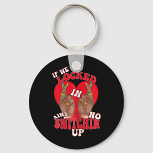 Best Friends Black History Month Locked Funny Frie Keychain