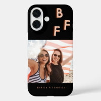 Best friends black rose gold photo besties bff