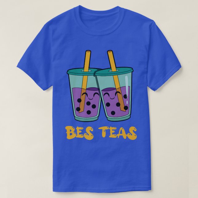Best Friends Boba Bubble Tea 80 T-Shirt (Design Front)