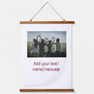 best friends bridesmaid bride girly photo pin text hanging tapestry