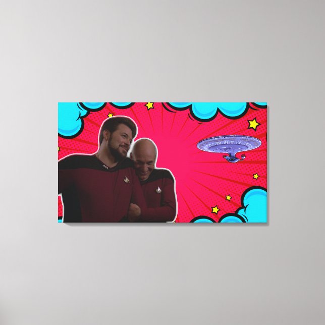 Best Friends Canvas Print (Front)