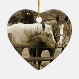 Best Friends Ceramic Ornament