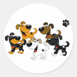 Best Friends! Classic Round Sticker