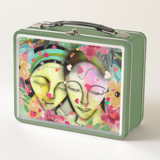 Best Friends Collection Metal Lunch Box (Front)