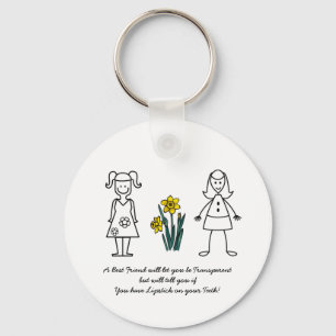 Best Friends Collection Transparent Keychain