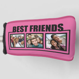 Best Friends custom photos & colour Golf Head Cover