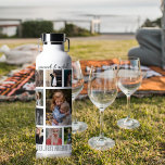 Best Friends Customized Photo Collage Water Bottle<br><div class="desc">This modern best friends, photo collage insulated bottle is the perfect gift for your best friend, featuring 18 of your favourite photographs, the text BESTIES, BEST FRIENDS, BFF, and then personalize with your names. Fantastic as a present for christmas, graduation, galatines, birthday or gift any other special occassion, the font...</div>