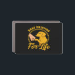 Best Friends Dogs For Life – Heartfelt Design Cel Car Magnet<br><div class="desc">Best Friends Dogs For Life – Heartfelt Design Cel</div>
