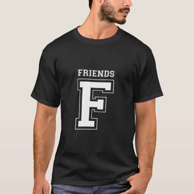 Best Friends for 3 - Friends  T-Shirt (Front)