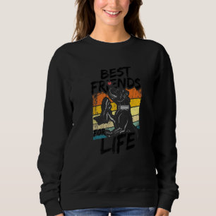 Best Friends For Life Boxer Dog Sweatshirt