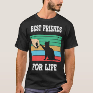 Best friends for life, cat mom, cat dad, cat Premi T-Shirt