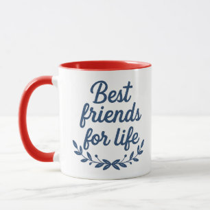 Best Friends For Life Friendship Combo Mug