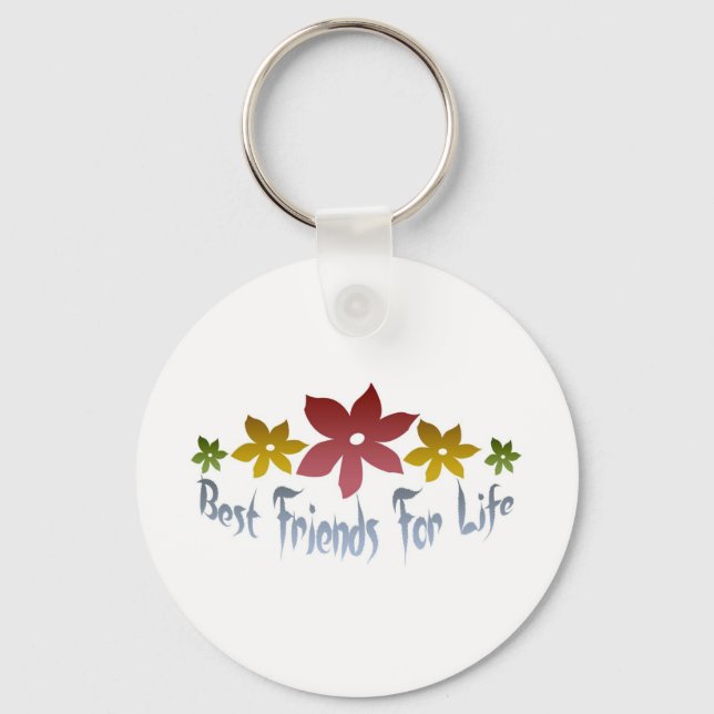 Best Friends For Life Keychain (Front)