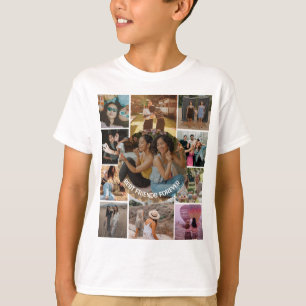 Best Friends Forever 11 Photo Collage Friendship T-Shirt