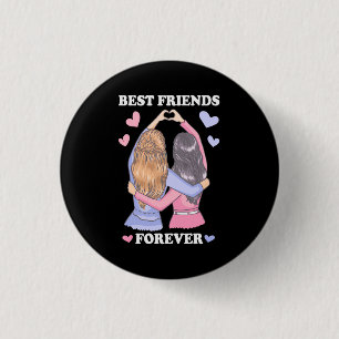 Best Friends Forever 1 Inch Round Button