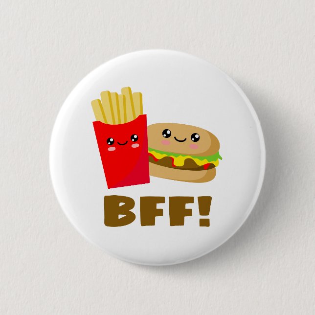 Best Friends Forever 2 Inch Round Button (Front)