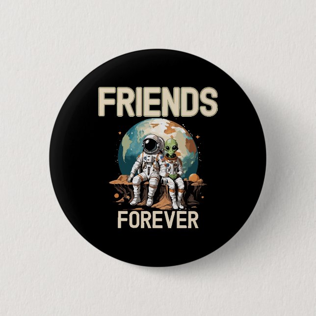 Best Friends Forever  2 Inch Round Button (Front)