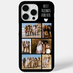 Best Friends Forever 6 Photo Black iPhone 15 Pro Max Case