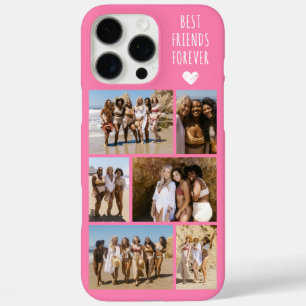 Best Friends Forever 6 Photo Pink iPhone 16 Pro Max Case