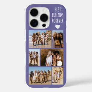 Best Friends Forever 6 Photo Purple iPhone 16 Pro Case