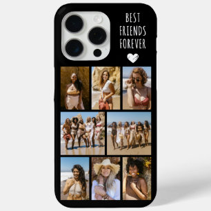 Best Friends Forever 8 Photo Black iPhone 15 Pro Max Case