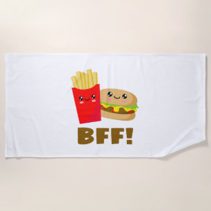 Best Friends Forever Beach Towel