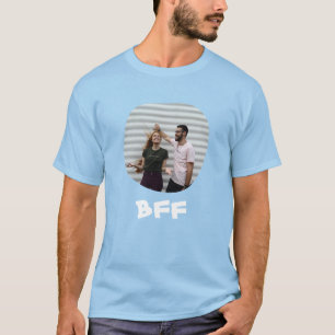 Best Friends Forever BFF upload your square photo T-Shirt