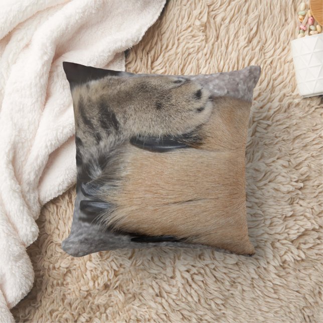 Best Friends Forever by Shirley Taylor Throw Pillow (Blanket)