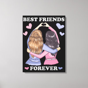 Best Friends Forever Canvas Print