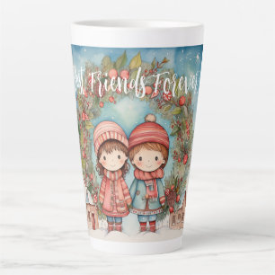 Best Friends Forever Christmas Latte Mug