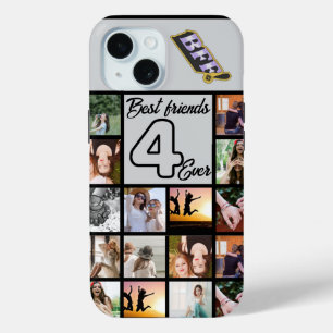 Best Friends Forever Collage   Cute Custom iPhone  15 Case